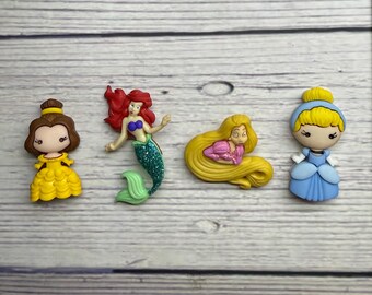 Princess Croc Charms