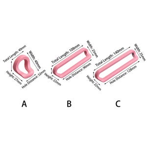 Lekfulla skåphandtag och knoppar, Loop-lådhandtag, Moderna byråhandtag, Skåpbeslag till barnrum, Skåphandtag till barnrum, Heminredning bild 2