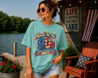 Made in the 90s T-shirt | American Edition, Retro 90s Nostalgia