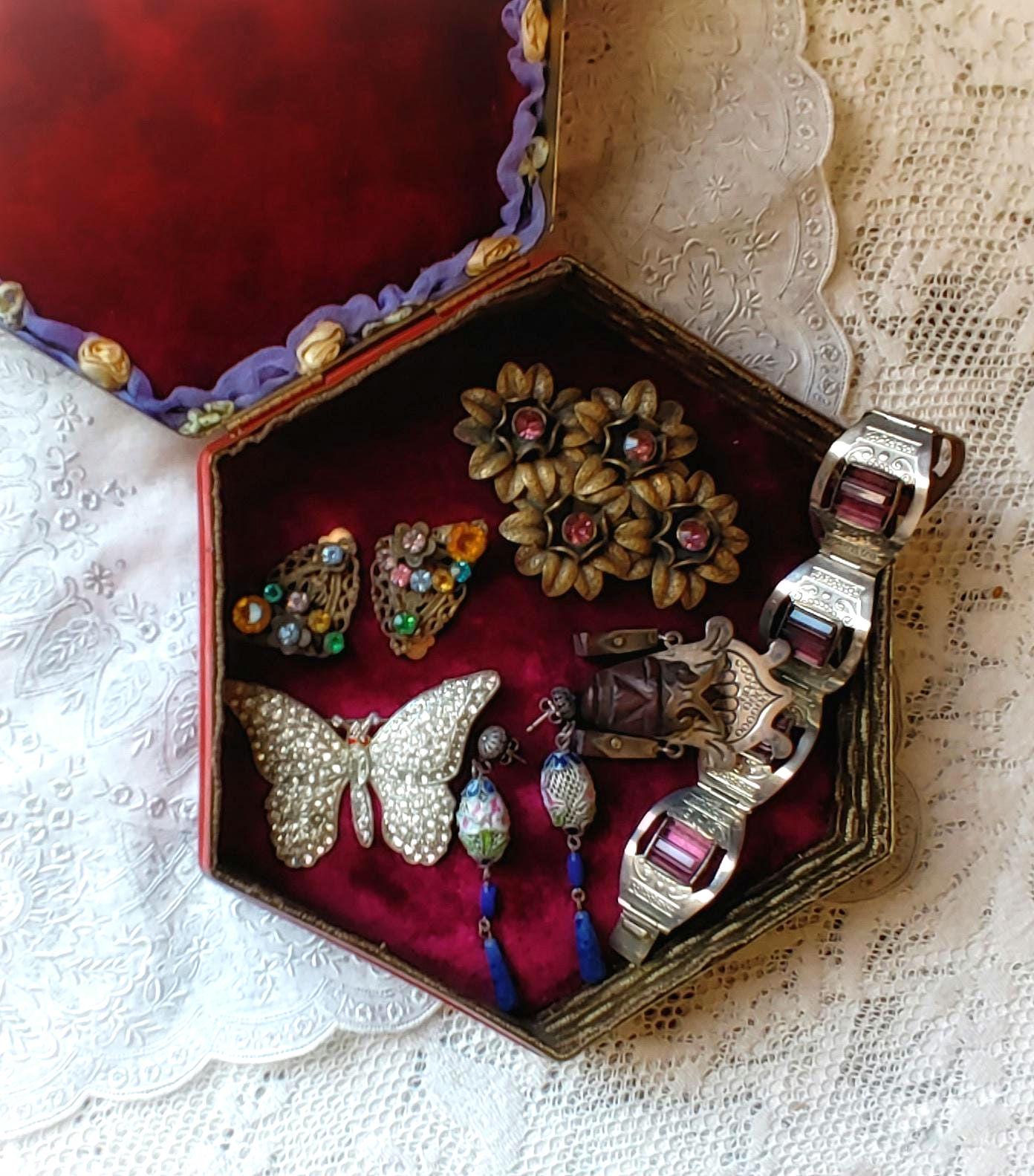 1920s Jewelry Box - Etsy