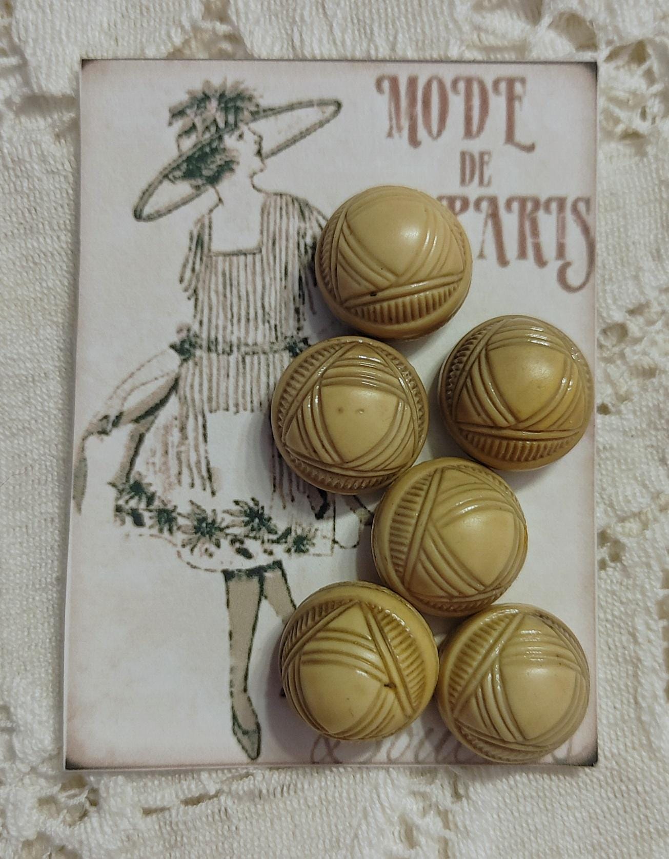 新品★シェリエ　sheller ／ antique button culotte Antique Celluloid Buttons - Etsy