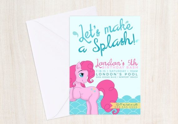 my little pony pool party