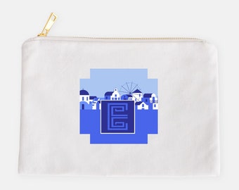 Santorini Cosmetic Bag