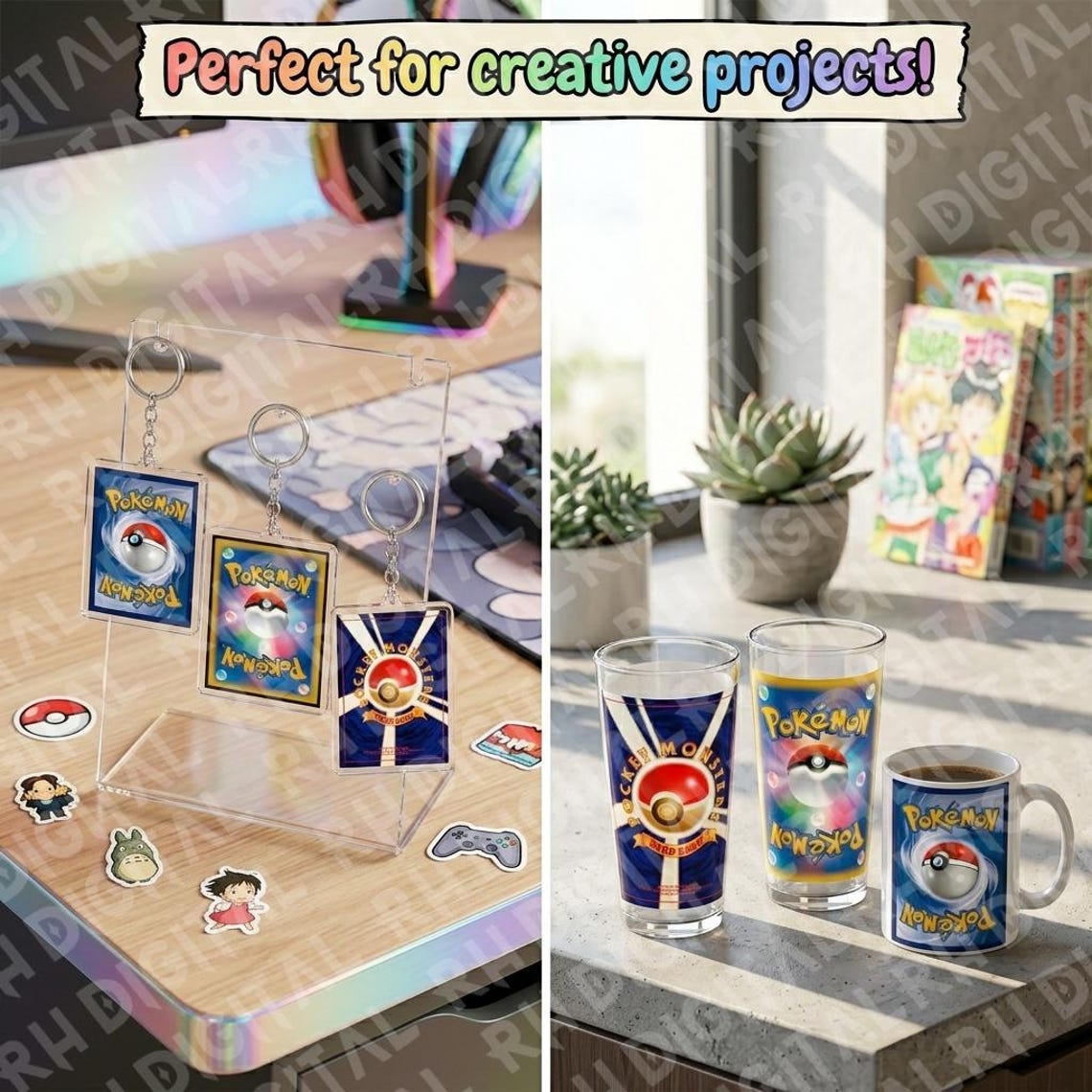 Pokemon Card Back Template PNG – TCG Back Design – 3 PNG Files ...