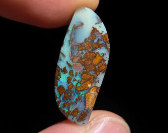 Premium Australian Boulder Opal Pendant (28.4mm*11.7mm6.6ct)