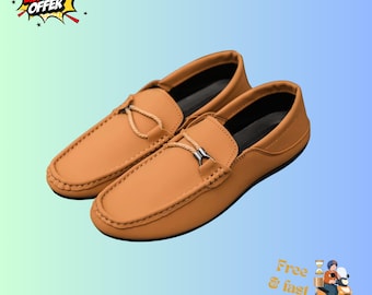 Upgrade your everyday footwear with these fashionable men’s slip-on loafers