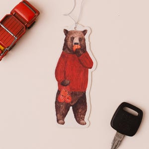 Désodorisant pour voiture Bear : parfum d'orange