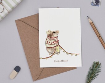 39+ Mouse Christmas Cards 2022 Background