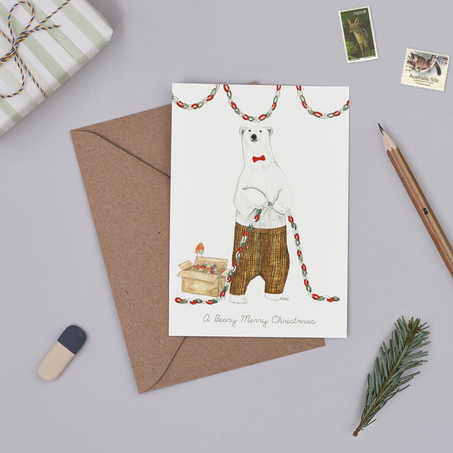 Dress It Up Holiday Embellishments - A Beary Merry Christmas Set (3 Pieces) - View #11