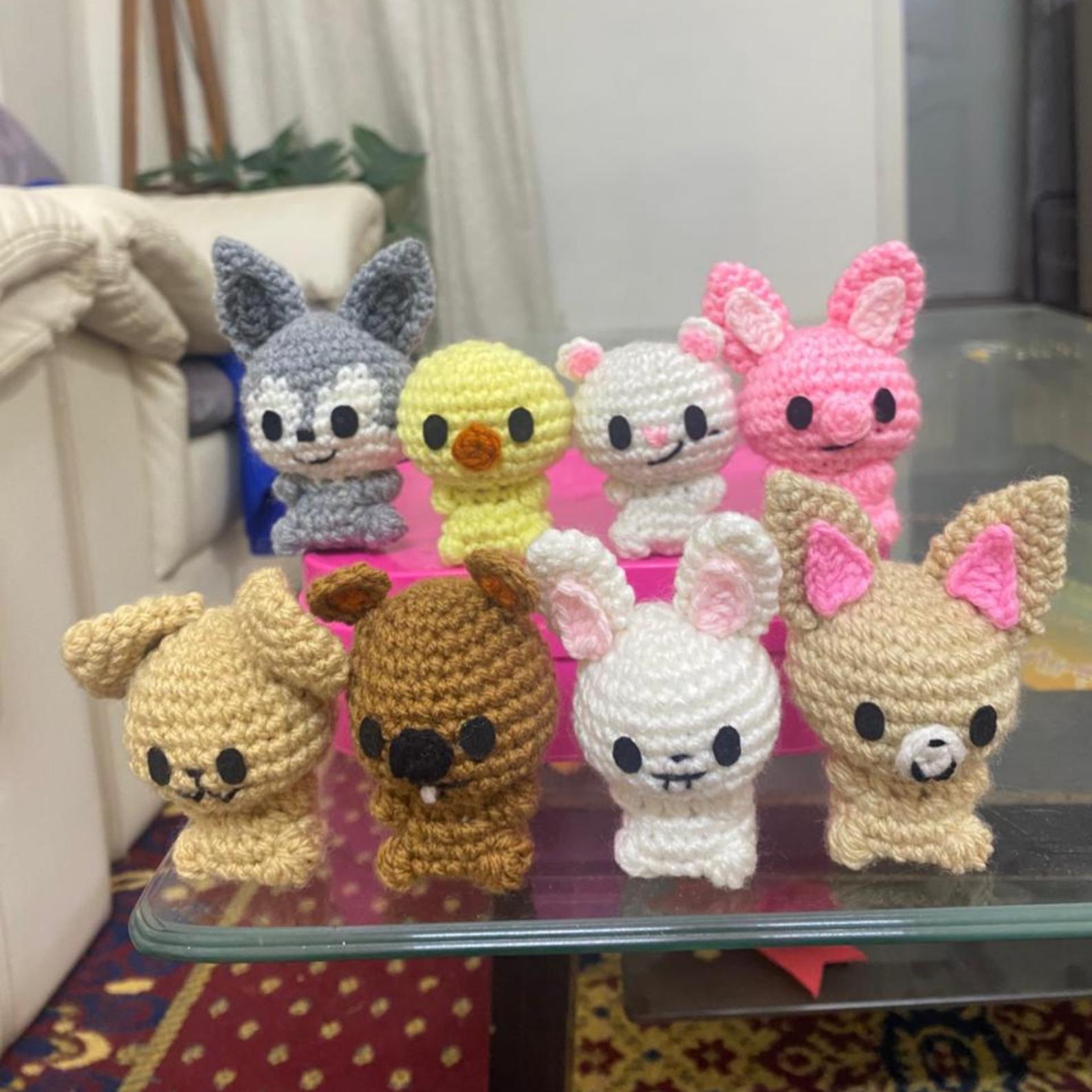8-in-1 Skzoo Crochet Keychain Pattern Bundle (PDF) - Etsy
