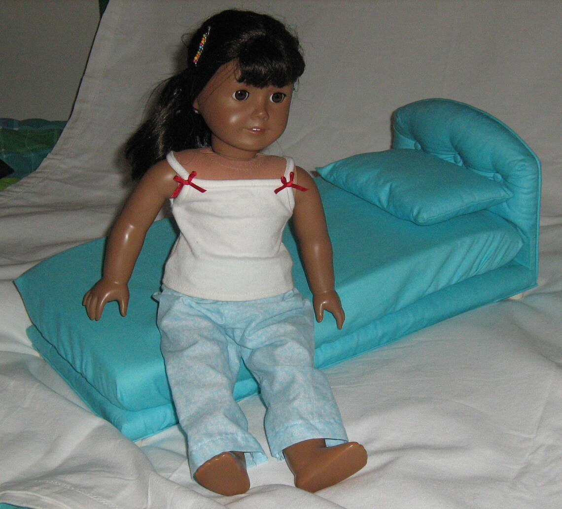 18 Inch Doll Bed PDF Instructions for Making a Bed to Fit Dolls Like