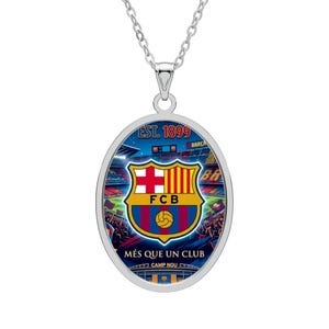 Fc barcelona necklace - Etsy 日本