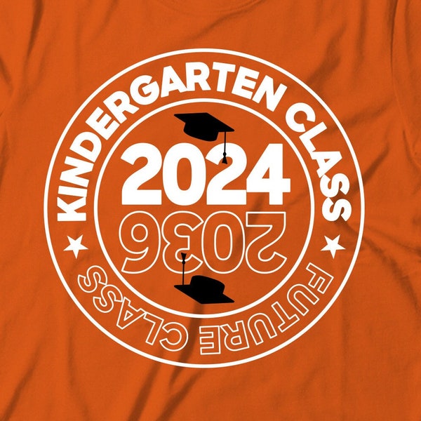 Kindergarten Class 2024 | Future Class 2036 | Senior Class | Graduation | PNG eps DXF | Cricut Cut File | Kindergarten T Shirt | Senior svg