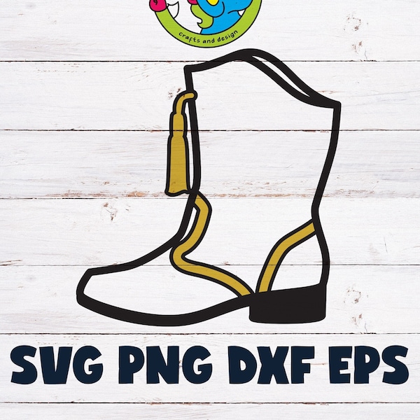 Drill Team Boot SVG | Drill Team Boot t shirt | Cricut cut file | Majorette Boot | DXF eps PNG | Download | Glitter Leather | Sublimation