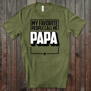 Papa kid name svg My Favorite People Call Me SVG PNG DXF Digital Cut File Father's Day svg Cricut File Grandad with Kid names image 5