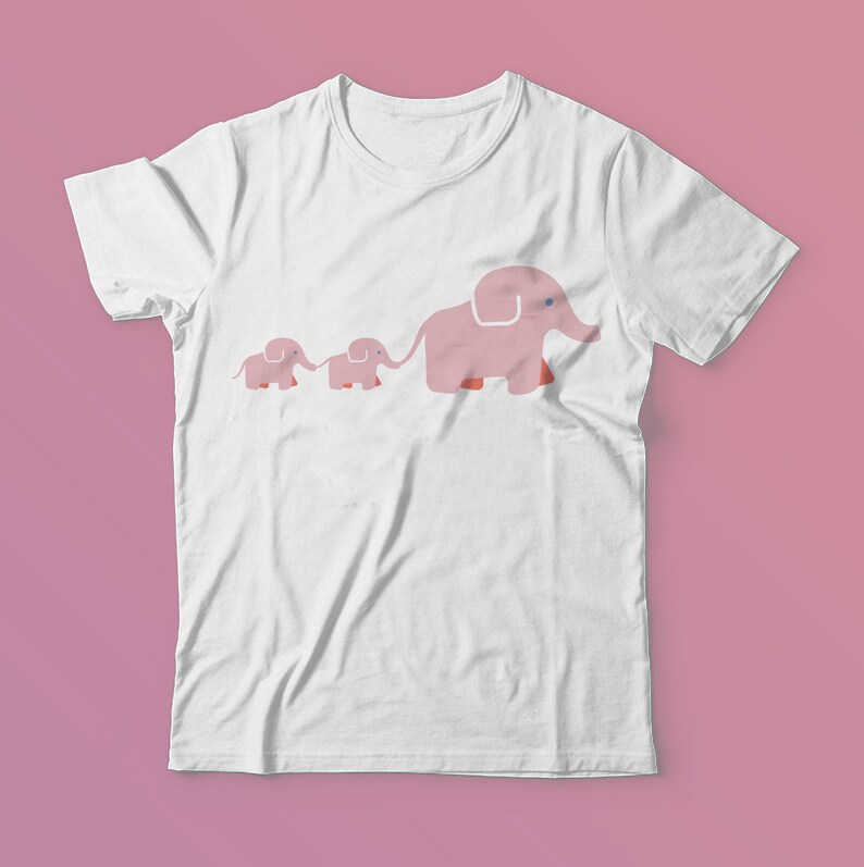 Download Mommy and Me Elephants Twins PNG DXF SVG Cut File Digital ...