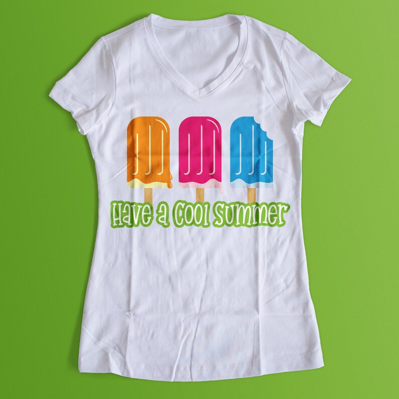 Download Have A Cool Summer Ice Cream Png Dxf Svg Cut File Digital Etsy