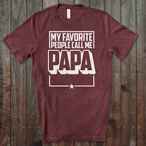 Papa kid name svg My Favorite People Call Me SVG PNG DXF Digital Cut File Father's Day svg Cricut File Grandad with Kid names image 7