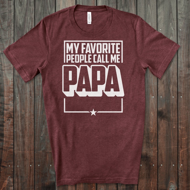 Papa kid name svg My Favorite People Call Me SVG PNG DXF Digital Cut File Father's Day svg Cricut File Grandad with Kid names image 7