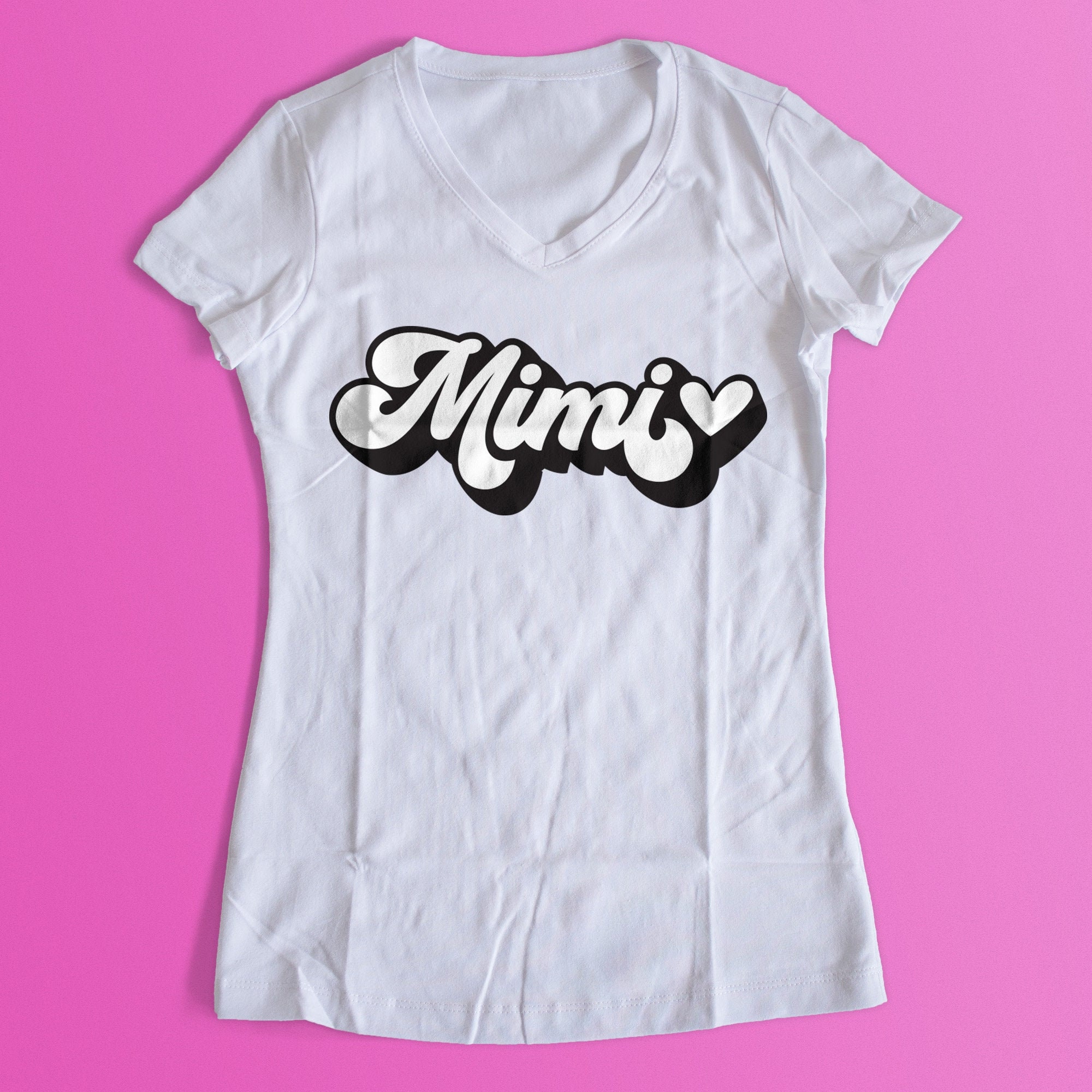Mimi Heart Script SVG Mimi Svg Instant Download PNG DXF - Etsy
