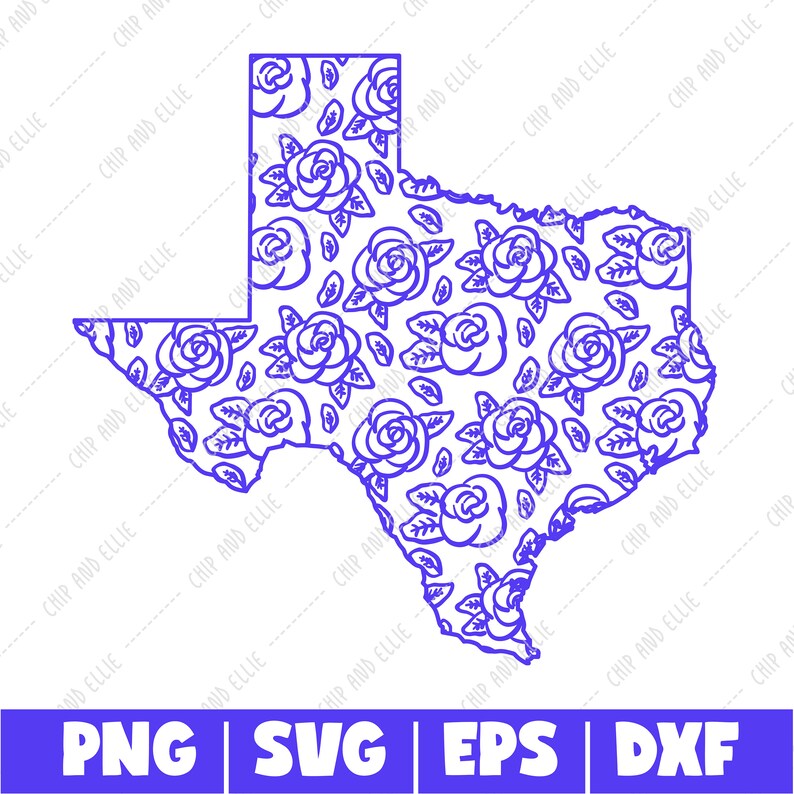 Download Texas Doodle Flowers Roses Cut File Digital File T Shirt Art Cricut Silhouette Download Cut File Png Dxf Svg Clip Art Art Collectibles Kromasol Com