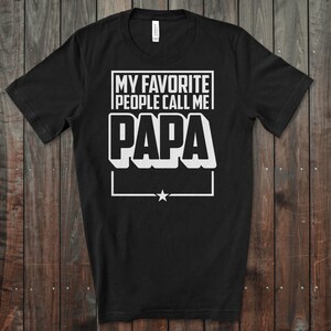 Papa kid name svg My Favorite People Call Me SVG PNG DXF Digital Cut File Father's Day svg Cricut File Grandad with Kid names image 3