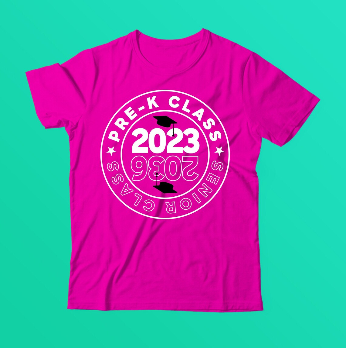 Pre-k Class 2023 Senior Class 2036 Class of 2036 Svg PNG - Etsy