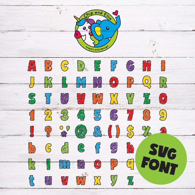 Scribble Font SVG Svg Letters Cricut Font Bulletin Board Etsy