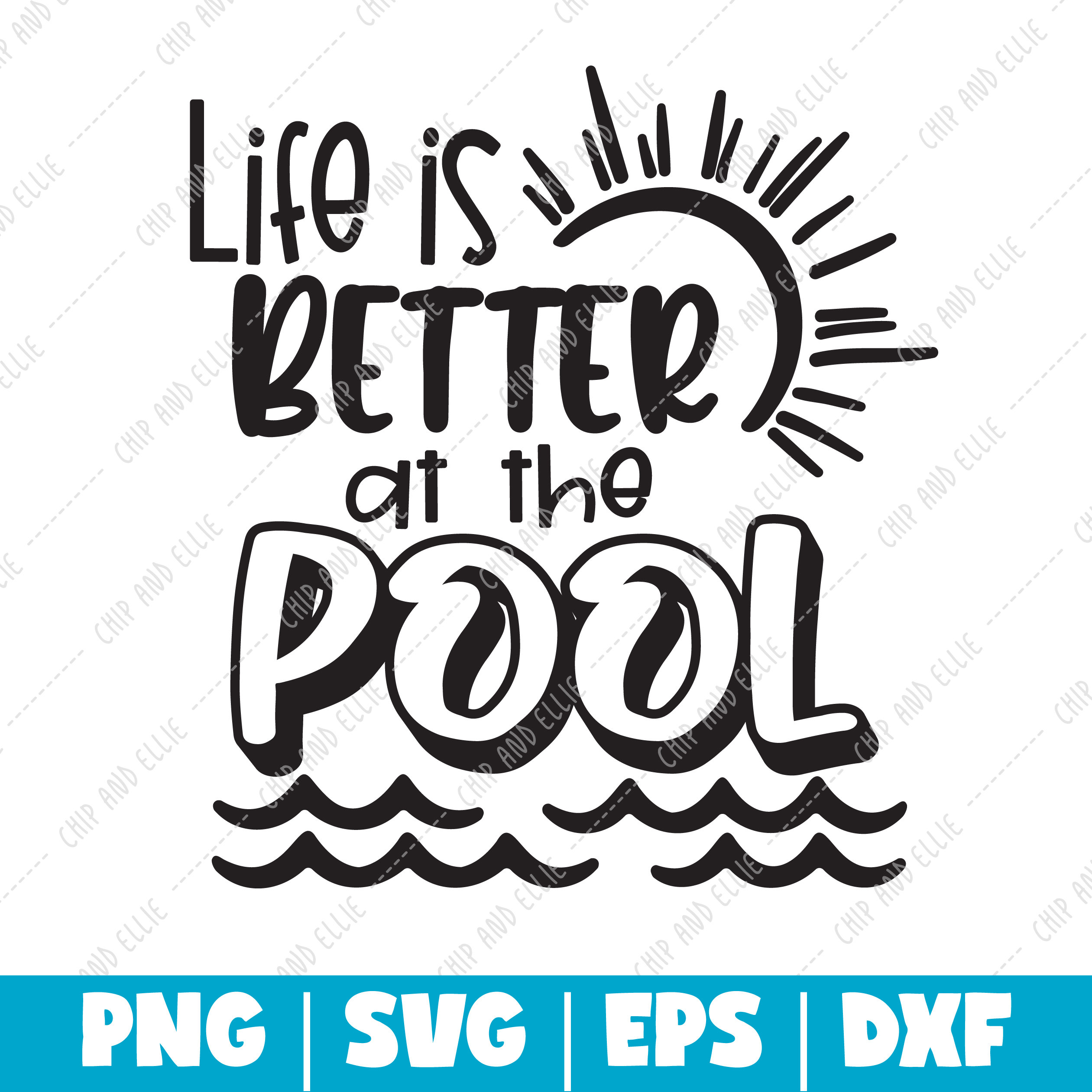 Life Is Better At The Pool Pool Life Svg Cricut Cut File Etsy Uk