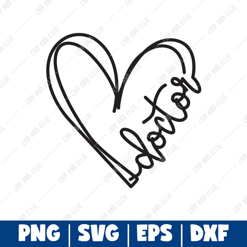 Download Clip Art Cricut Cut File Decal Heart Line First Responder Silhouette Heart Drawing Heart Shirt Doctor Heart Svg Art Collectibles