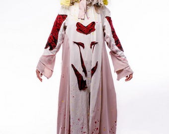 Avant Garde Ritual Dress / One of a Kind Wearable Art Piece / Upcycled Performance Fashion