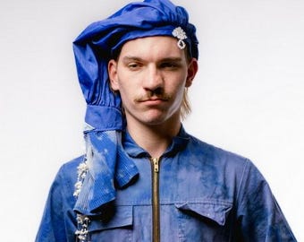 Avant Garde Sculptural Headpiece / Experimental Wearable Art