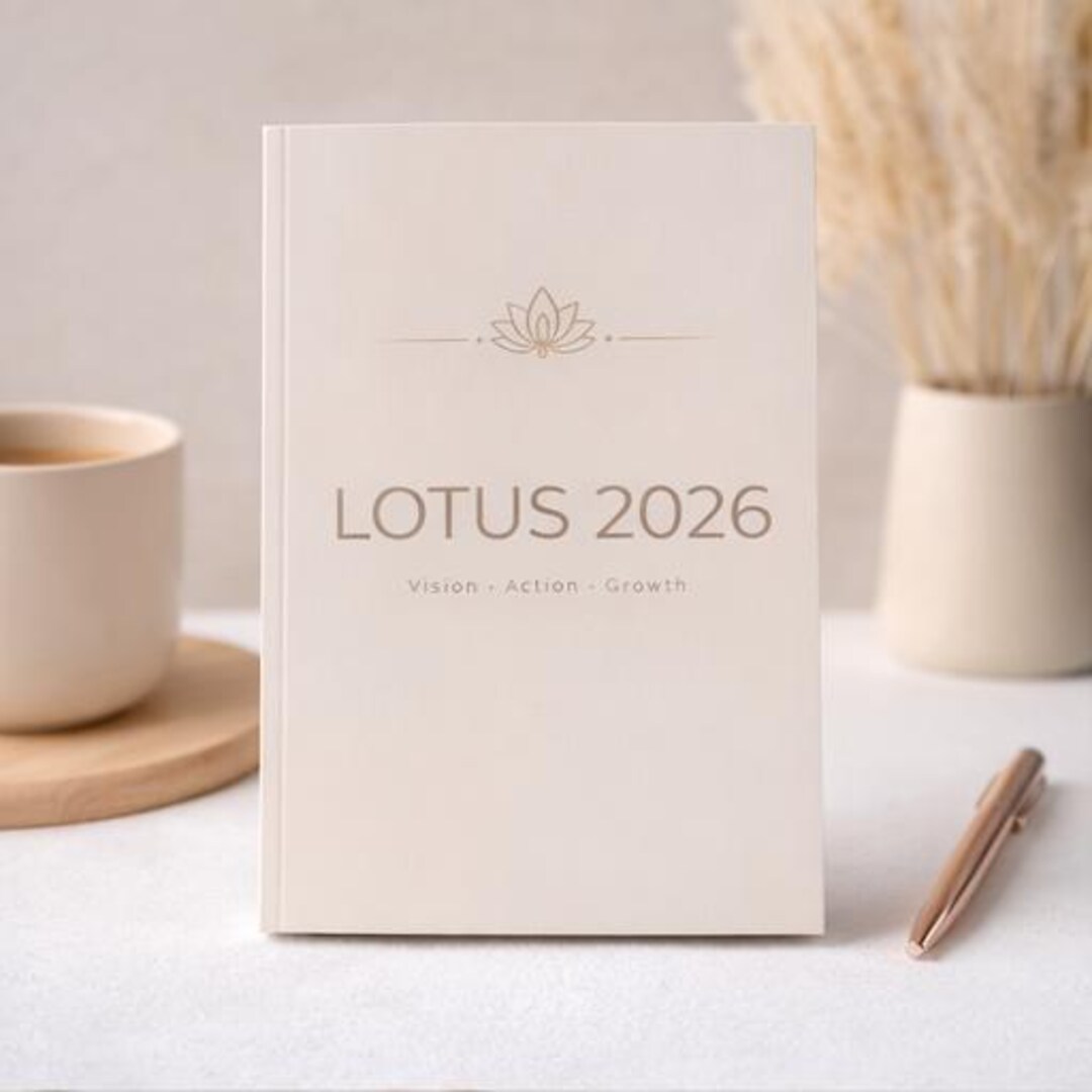 2026 Jahresplaner PDF | Achtsamkeitsplaner | Ziele & Gewohnheiten