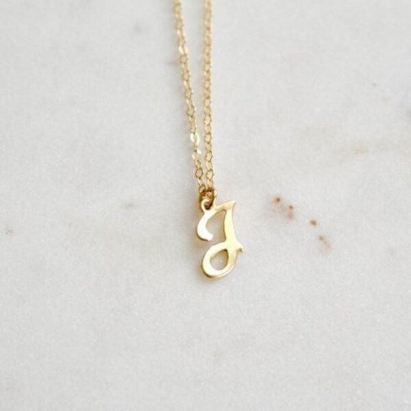 J necklace etsy clearance