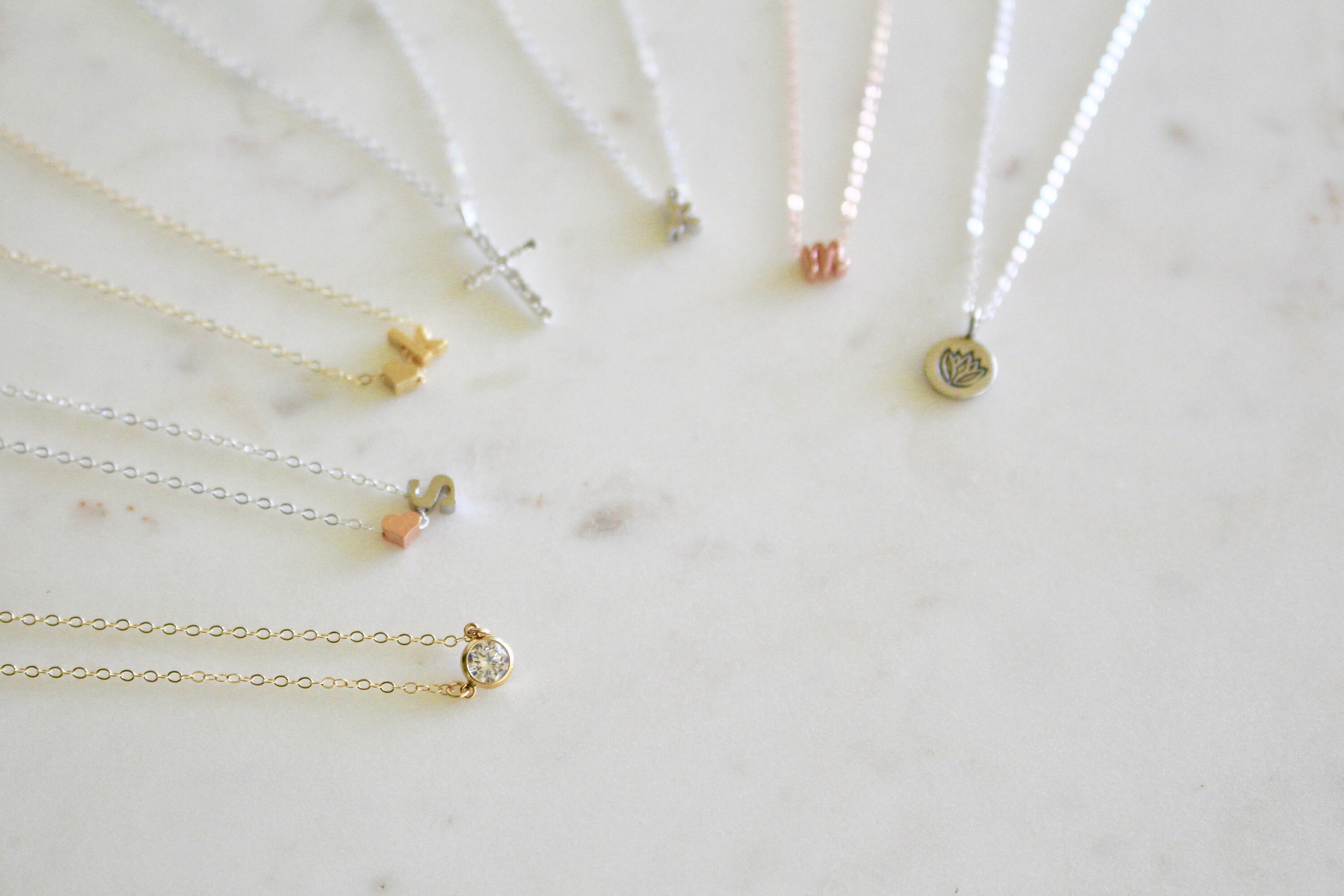 Initial K Necklace Gold Heart Necklace Letter K Necklace Etsy