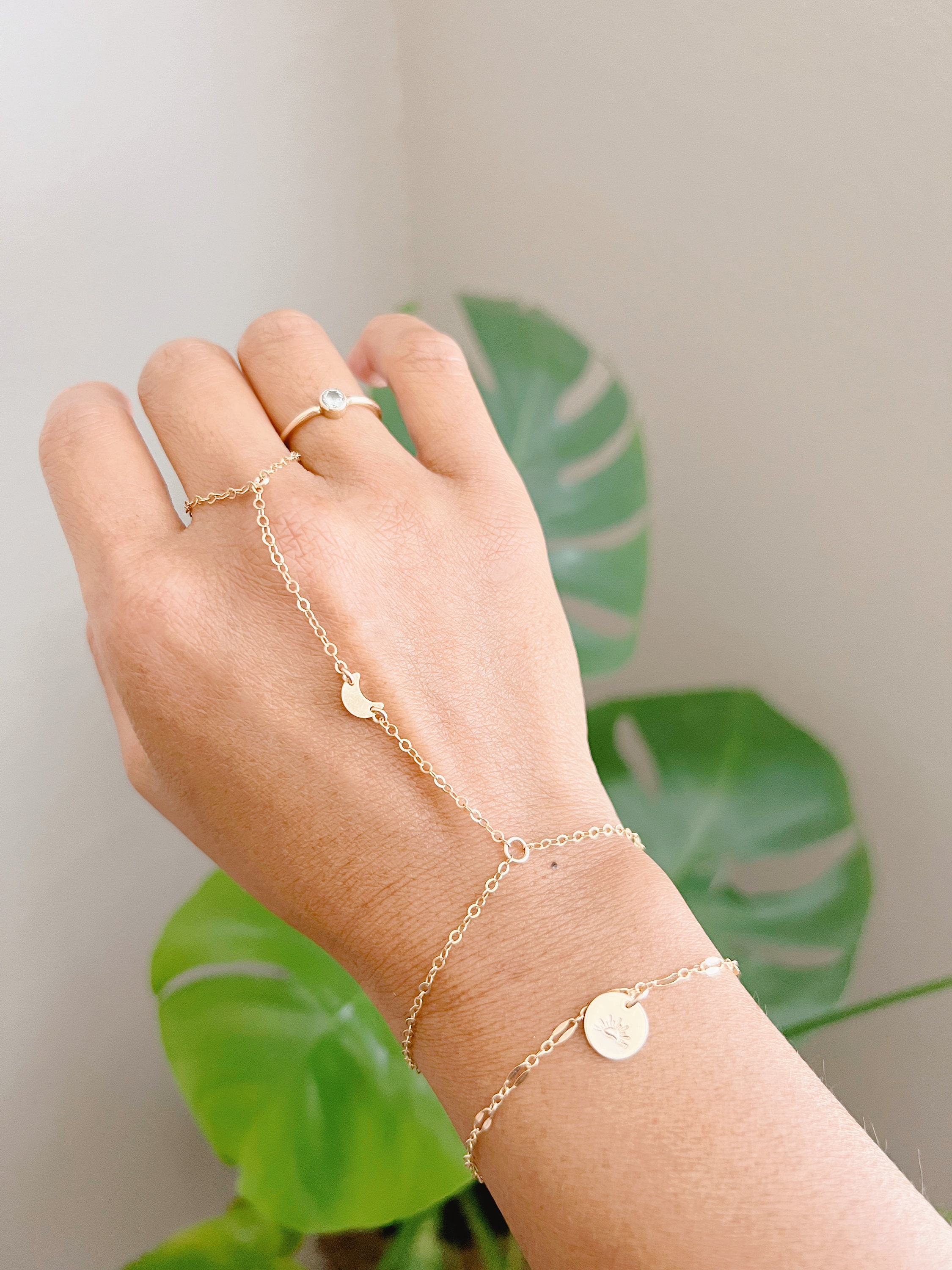 Pin by Crazy Claws on Jewelery making | Finger bracelets, Hand chain  bracelet, Jewelry bracelets gold
