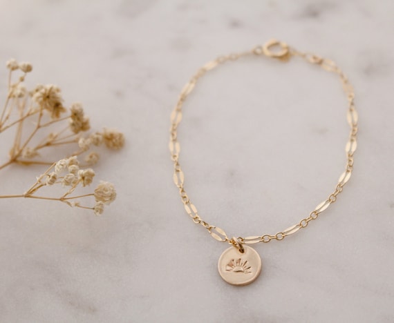 Sunrise Earrings 14k Gold-plated with Chain Half Sun Design Sunrise Earrings 14k Gold-plated with Chain Half Sun Design