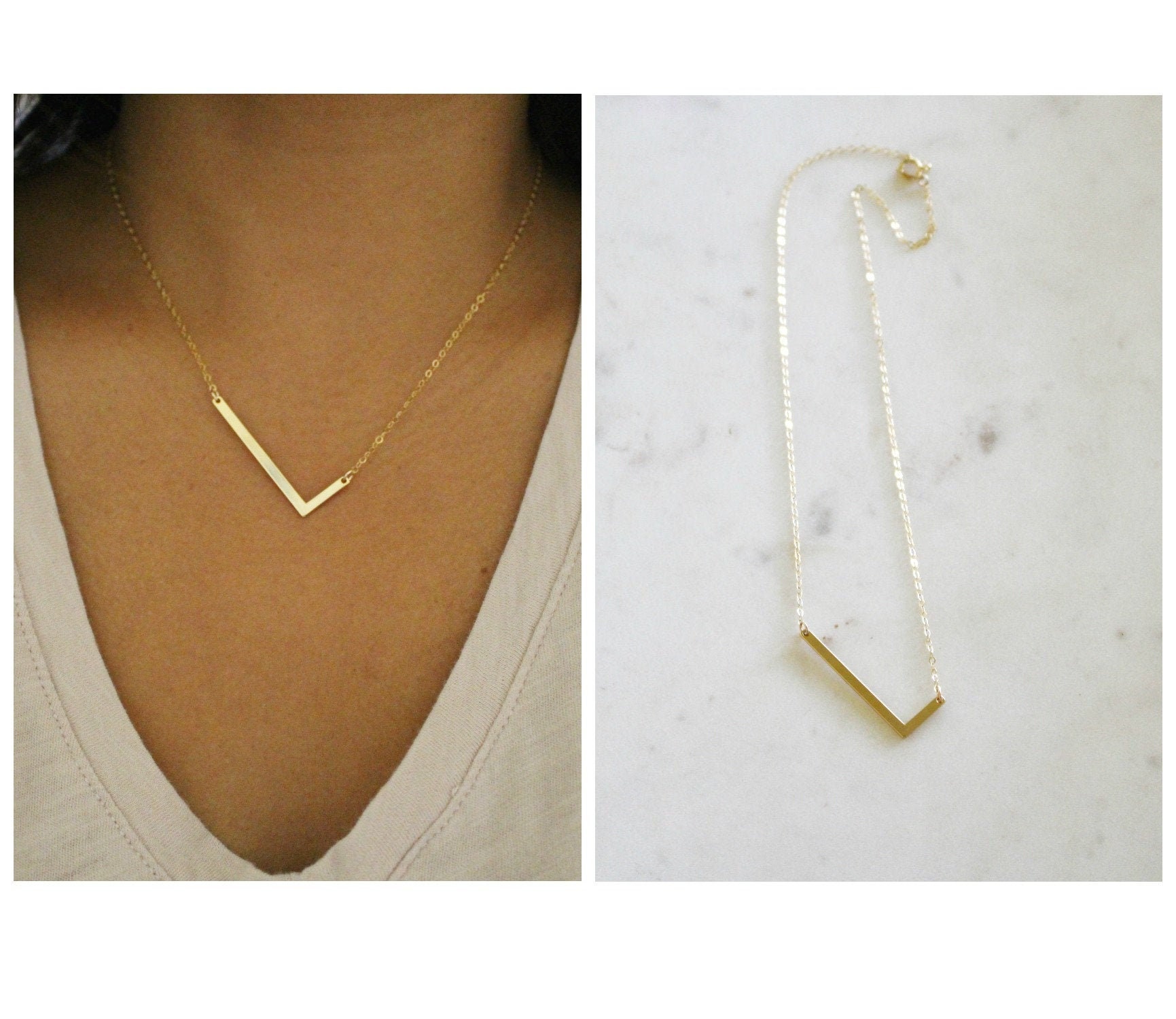 Minimalist Jewelry Large Initial Necklace Oversized Letter Alphabet Personalized Sideways-Gold Plated Minimalist Jewelry Large Initial Necklace Oversized Letter Alphabet Personalized Sideways-Gold Plated