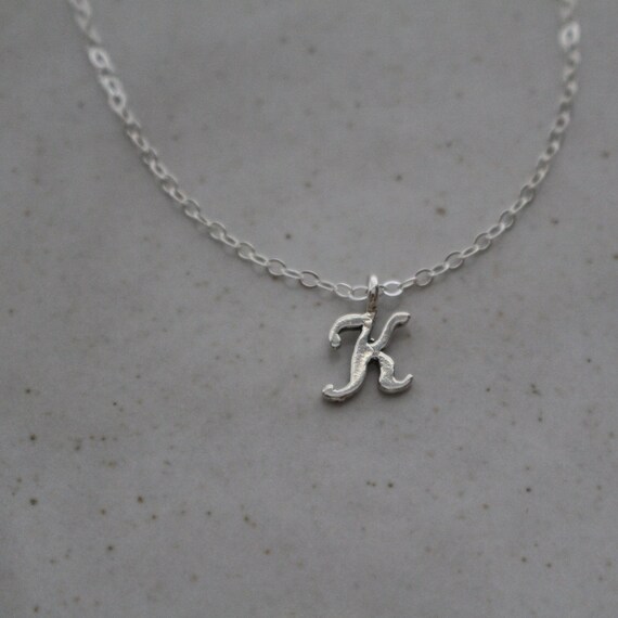 Sterling silver k necklace deals
