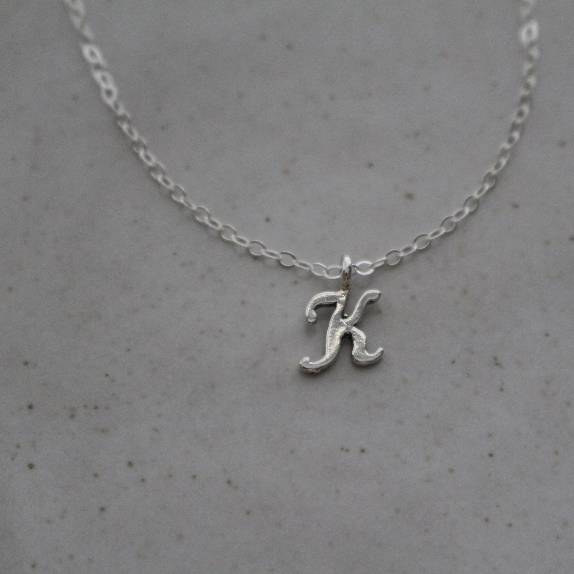 Personalized Travel Initial Necklace Silver – J&CO Jewellery