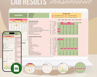 Lab Results Tracker - Google Sheet