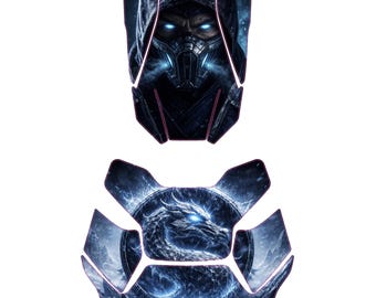 Can-Am Ryker skala 1:1 frontgrafik – Frost Reign digital fil