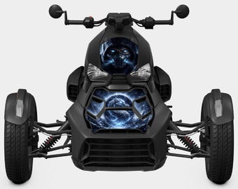 Can-Am Ryker 1: 1 Frontgrafik - Frost Reign Digitale Datei