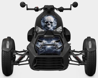 Gráficos frontales a escala 1:1 para Can-Am Ryker - Archivo digital Frostbound Echo