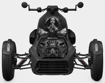 Can-Am Ryker 1: 1 Frontgrafik - Black Benediction Digitale Datei