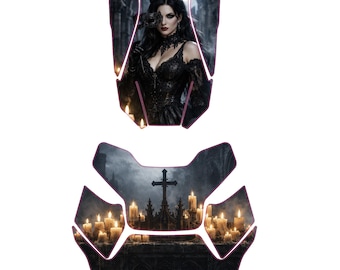 Can Am Ryker 1 till 1 skala framsida grafik Midnight Veil digital fil