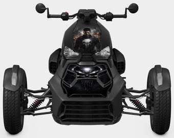 Can-Am Ryker 1 zu 1 Wrap Design - Dark Vengeance Digitale Datei