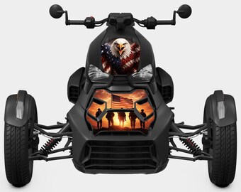 Can-Am Ryker 1 zu 1 Frontgrafik - Liberty Talon Digitale Datei