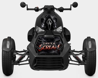 Can-Am Ryker 1 zu 1 Frontgrafik - Nachtschrei Digitale Datei