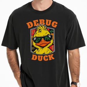Rubber Duck Debugging Shirt, Programmer Duck Tee, Software Developer Coding T-Shirt | Comfort Colors®